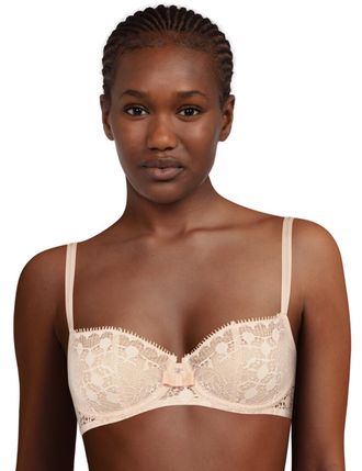 Chantelle Womens C15F50 Day to Night Half Cup Bra - Beige - Size 32C