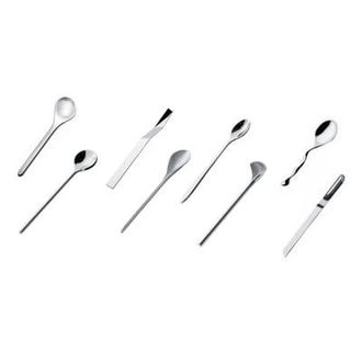 Alessi Coffee, tea spoon - Metal - Polished stainless steel - Designer Denton Corker Marshall