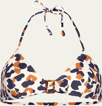 Eres Ecailles Triangle Bikini Top