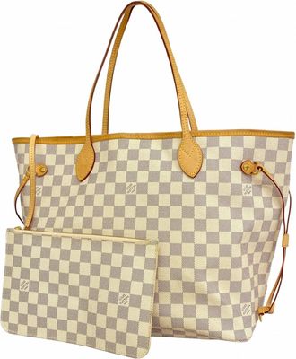 Louis Vuitton White Tote Bag (Pre-Owned)