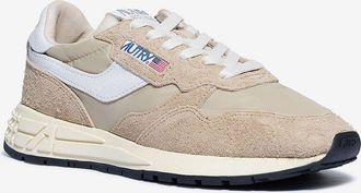 Autry Niedrige Materialmix-Schnürsneakers Reelwind
