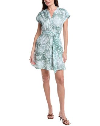 Tommy Bahama Garden Estate Flounce Shirtdress