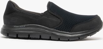 Skechers Womens RELAXED FIT: COZARD SR Ladies Anti-Slip Trainers Black - Size UK 5.5