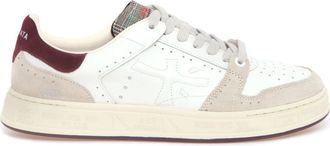 Premiata Quinn Sneaker - Heren - Sneakers - Wit - 45 EU - Leer - Schoenen