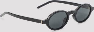 Saint Laurent Oval Sl M161 Sunglasses