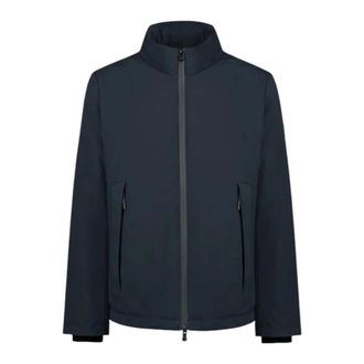 People of Shibuya Korte Puffer Jacket - Heren - Zomerjassen - Blauw - L - Polyester - Jassen