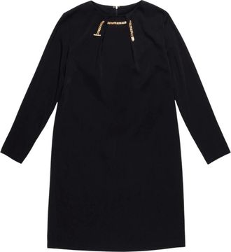 Nenette Kleedjes, Dames, Zwart, S, Polyester, Arina Dress