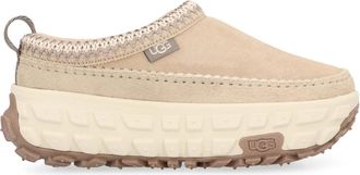 UGG Venture Daze Sabot - Heren - Slip ons - Beige - 44 EU - Leer - Schoenen