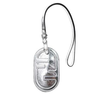 Fendi Pre-owned Accessories, unisex, Gray, Size: ONE SIZE Pre-owned Travel pass case