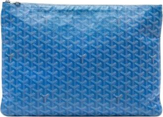 Goyard Pre-owned Clutches, female, Blue, Size: ONE SIZE Pre-owned Vintage Clutch