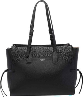 Serapian Black Medium Maro Shoulder Bag