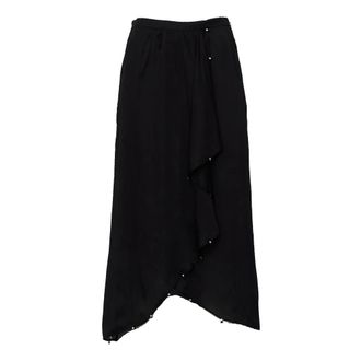 Isabel Marant Vanille Rok - Dames - Rokken - Zwart - Maat: M Zijde