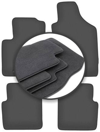 OEM Alfombrillas Premium Para Fiat 500 Cabrio, Hatchback (2007-2013)