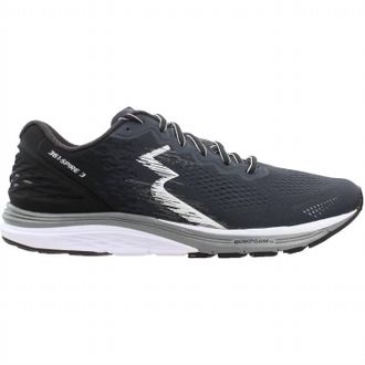 361&deg; Mens Spire 3 Running Shoes - Medium Width In Ebony Black