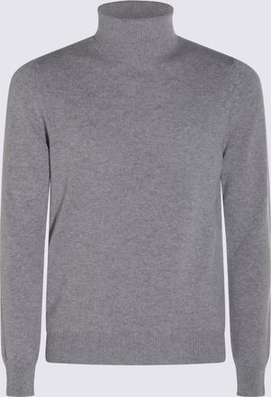 Malo Grey Wool Knitwear