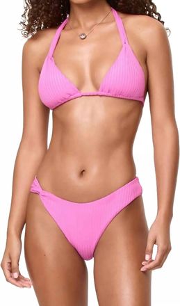 L*Space Kami Bikini Top In Sweetheart Ribbed