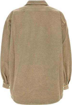 1989 STUDIO Light Brown Exterior: Cotton Camicie Shirt