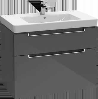 Villeroy & Boch Subway 2.0 Mueble Bajo Para Lavabo, 2 Extra&iacute;bles