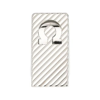 Ferragamo Cufflinks & Tie Clips, male, Gray, Size: ONE SIZE Palla Cufflinks