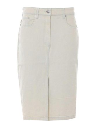 A.P.C. A. P.C. White Denim Skirt