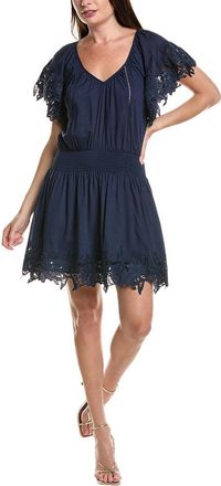 Ramy Brook Jacy Linen-Blend Mini Dress