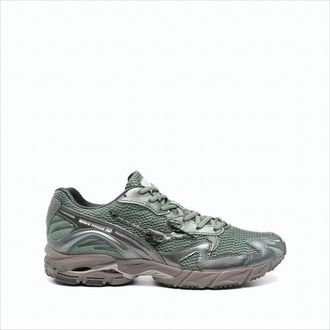 Mizuno Textured Mesh Sneakers With Synthetic Overlays