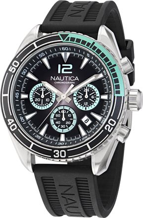 Nautica Mens Key Biscane Silicone Watch