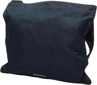 Prada Pre-owned Cross Body Bags, female, Blue, Size: ONE SIZE Pre-owned Vintage Shoulder Bag