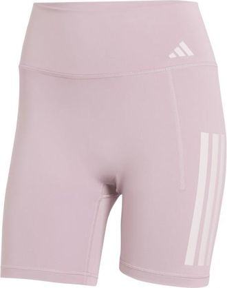 adidas Optime 3-Stripes Short Leggings Leggings f&uuml;r Damen | lila/rosa