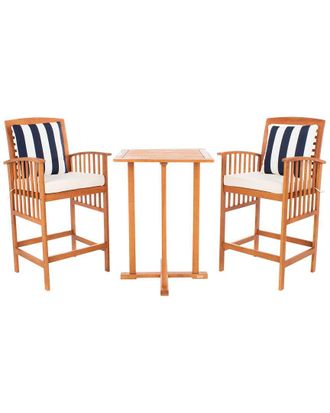 Safavieh Pate Outdoor 3Pc Table Bistro Set