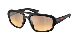 Prada PS B11SU 1BO40Z Mens Sunglasses Black Size 57