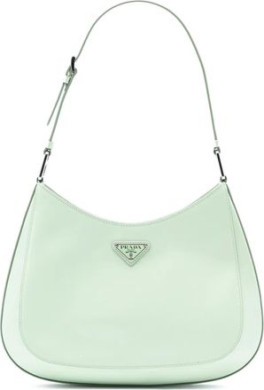 Prada Borsa a spalla Spazzolato Cleo 2013-2025 - Verde