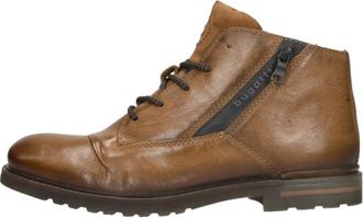 Bugatti Vittore Veterlaarschoenen - Heren - Veterlaarzen - Bruin - 41 EU - Schoenen