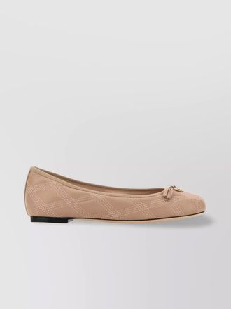Valentino Garavani leather ballerina shoes