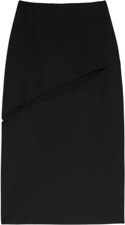 Jil Sander Gonna midi Jil Sander con dettaglio cut-out