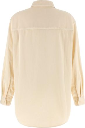 Christophe Lemaire Womens White Cotton Blouse