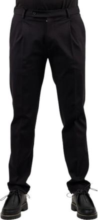 Berwich Retrolong Broek - Heren - Nette broeken - Zwart - XL - Broeken