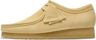 Clarks Wallabee - Heren - Veterschoenen - Geel - 42 EU - Su&egrave;de - Schoenen