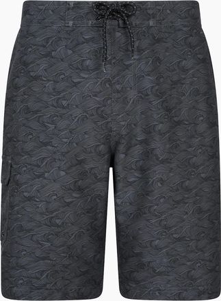 Mountain Warehouse Mens Mountain Warehouse Mens Ocean Wave Boardshorts - Grey - Size: S