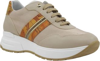 Alviero Martini 1A Classe Sneaker - Dames - Sneakers - Beige - 35 EU - Leer - Schoenen