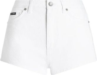 Dolce & Gabbana Shorts con logo - Bianco