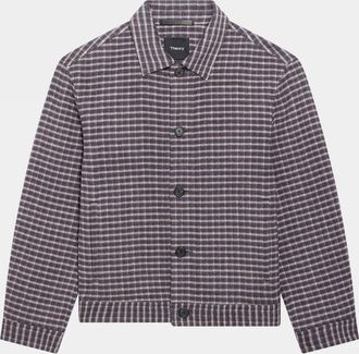 Theory Check Double-Face Jacket