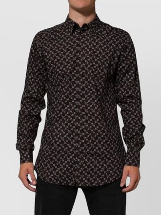 Dolce & Gabbana floral-print dress shirt