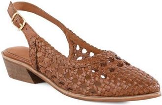 Seychelles Roxanne Slingback Flat in Tan at Nordstrom, Size 9.5
