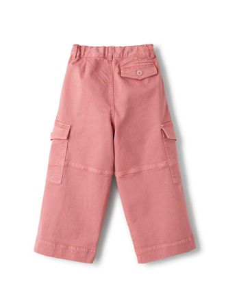 Il Gufo Stretch Cotton Trousers - Pink