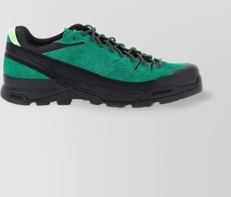 Salomon textile x-alp suede low-top sneakers