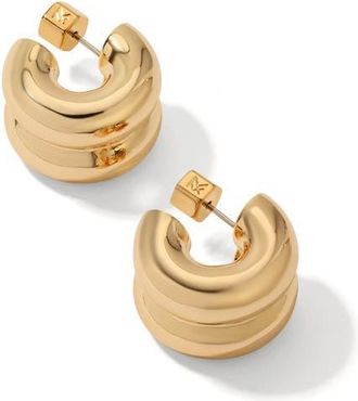 Miranda Frye Chloe Huggies in Gold at Nordstrom