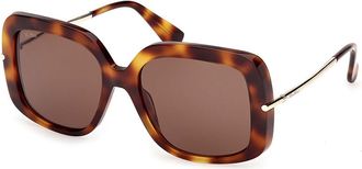 Max Mara MM0195 52E Womens Sunglasses Size 55