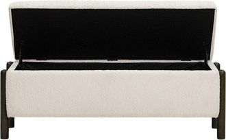 TOV Furniture Tov Furniture Abby Nubby Fabric Storage Bench