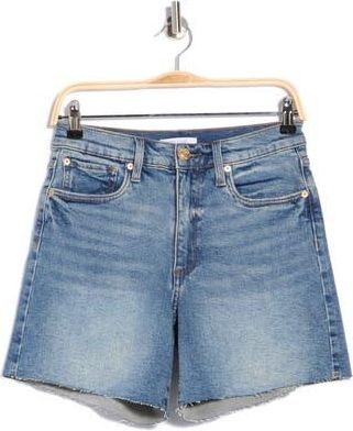 STS Blue Layne High Waist Raw Hem Shorts in Kona at Nordstrom Rack, Size 26